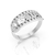 ANEL FEMININO EM PRATA PJ-060 - comprar online