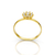 Anel Feminino em Ouro JP-049 - comprar online