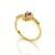 Anel Feminino em Ouro JP-057 - loja online