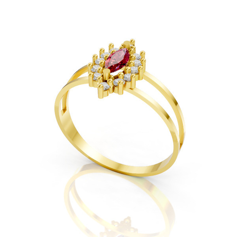 ANEL DE FORMATURA FEMININO F-006 - comprar online