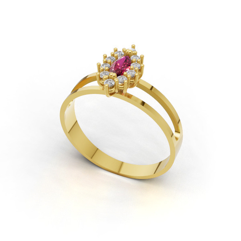 ANEL DE FORMATURA FEMININO F-016 - comprar online