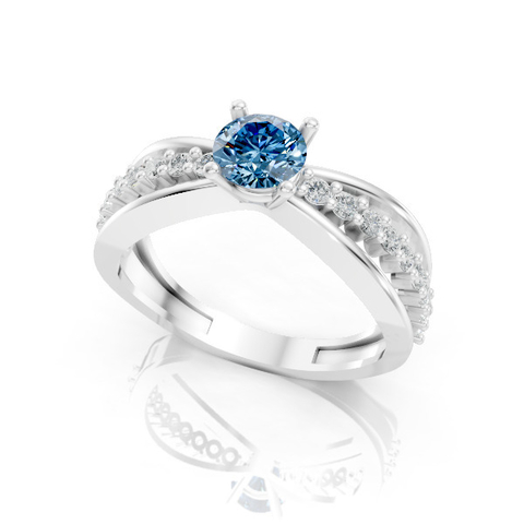 ANEL FEMININO EM PRATA PJ-075 - comprar online