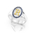 ANEL FEMININO EM PRATA PJ-093 - comprar online