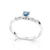 ANEL FEMININO EM PRATA PJ-095 - comprar online
