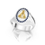 ANEL FEMININO EM PRATA PJ-094 - loja online