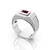 Anél de Formatura Masculino em Prata FP-001 - comprar online