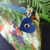Necessaire Arara Vermelha ziper Azul - comprar online