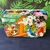Necessaire Cardeal ziper Branco - Aquarelas do Sul