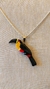Colar Feito à mão- Tucano-de-bico-preto - comprar online