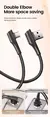 Cabo USB C 3A 90º na internet