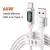 Cabo USB C para USB C 100W Com Display - Toocki Brasil