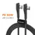 Cabo USB C para USB C 90 Graus