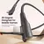 Cabo USB C para USB C 90 Graus - Toocki Brasil