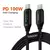 Cabo USB C 100w Carregamento Rápido com Display