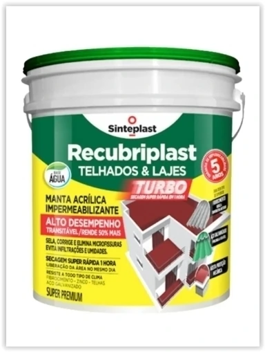 RECUBRIPLAST TELHADOS CONCRETO 14KG