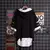Super fogo fita com capuz hip hop manga curta hip hop moda camiseta masculina fa - comprar online