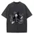 Anime japonês dandadan okarun camiseta masculina dos desenhos animados de alta