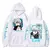 Jujutsu masculino e feminino kaisen anime estampa moletom com capuz, roupas sato - comprar online