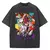 Anime japonês dandadan okarun camiseta masculina dos desenhos animados de alta na internet