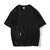 Camiseta esportiva casual masculina, Streetwear, mangas curtas, preto, cáqui, c na internet