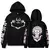 Jujutsu masculino e feminino kaisen anime estampa moletom com capuz, roupas sato - comprar online