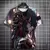 Estilo japonês samurai katana menina camisetas impressão 3d personalidade anim na internet