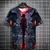 Estilo japonês samurai katana menina camisetas impressão 3d personalidade anim - comprar online