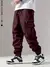 Calça cargo multibolso masculina, calça fina, confortável e confortável, cas - comprar online