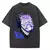 Anime japonês dandadan okarun camiseta masculina dos desenhos animados de alta