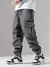 Calça cargo multibolso masculina, calça fina, confortável e confortável, cas - loja online