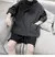 Moda verão moletom com capuz masculino estilo harajuku solto ajuste capucha man na internet