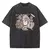 Imagem do Anime japonês dandadan okarun camiseta masculina dos desenhos animados de alta