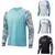 Huk camisas de pesca manga longa roupas de proteção uv dos homens ao ar livre - loja online