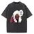 Imagem do Anime japonês dandadan okarun camiseta masculina dos desenhos animados de alta