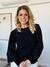 SUETER NEGRO CON MANGAS PUFF - comprar online