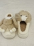 PANTUFLAS BABY CON MOÑO Y OREJITAS