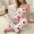 Conjunto pijama de 2 peças - colete curto e calças - comprar online