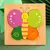 3D Wooden Cartoon Animal - trabalha a inteligência - comprar online