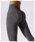 Cintura alta yoga leggings de fitness das mulheres levantamento hip leggings pus