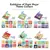 Montessori 3D Baby Books - livro de pano macio - comprar online