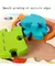 3D Wooden Cartoon Animal - trabalha a inteligência