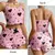 Conjunto de pijamas femininos - 2 peças regata curta e shorts