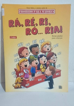 Livro Usado - Ra Re Ri Ro Ria – Novas Piadas para Crianças