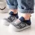 Meias anti-derrapantes com sola de borracha para crianças, sapatos de malha, chinelos de fundo macio para meninas e meninos infantis - comprar online