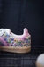 Tênis Adidas Samba – Floral com Rosa e Solado Gum na internet