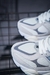 Tênis New Balance 9060 – Cinza com Branco e Detalhes Rosados - comprar online