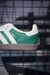 Tênis Adidas Originals Samba – Verde com Listras Brancas e Solado Marrom