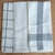 Kit 3 Panos de Prato Multiuso 40x60cm Cinza e Branco - Casa e Beleza Shop