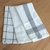 Kit 3 Panos de Prato Multiuso 40x60cm Cinza e Branco - comprar online