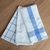 Kit 3 Panos de Prato Multiuso 40x60cm Azul e Branco - comprar online